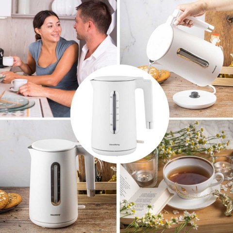 CZAJNIK ELEKTRYCZNY 1,7L KLAUSBERG KB-7890 BIAŁY