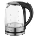 CZAJNIK ELEKTRYCZNY SZKLANY 1,7L KLAUSBERG KB-7886 LED