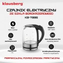 CZAJNIK ELEKTRYCZNY SZKLANY 1,7L KLAUSBERG KB-7886 LED