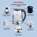 CZAJNIK ELEKTRYCZNY SZKLANY 1,8L KLAUSBERG KB-7887 LED RGB