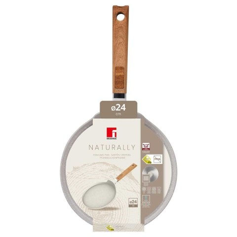 PATELNIA MARMURKOWA 24cm DO NALEŚNIKÓW BERGNER BG-30636 NATURALLY