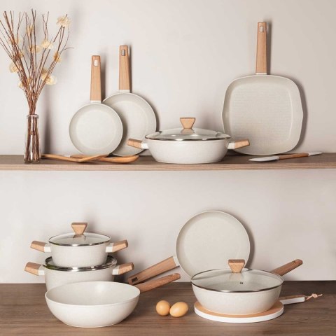 PATELNIA MARMURKOWA 28cm BERGNER BG-30639 NATURALLY