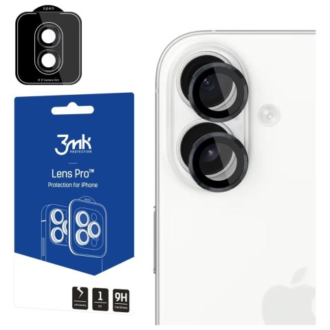 Ochrona na obiektyw aparatu 3MK Lens Protection Pro do Apple iPhone 17 czarny