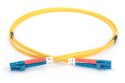 Digitus | Patch cable | Fibre optic | Male | LC single-mode | Male | LC single-mode | Yellow | 2 m