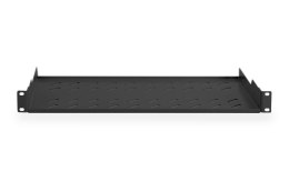 Digitus | Fixed Shelf for Racks | DN-19 TRAY-1-SW | Black | The shelves for fixed mounting can be installed easy on the two fron