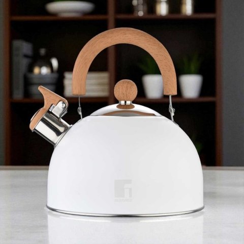 CZAJNIK STALOWY Z GWIZDKIEM 2,7L BERGNER BG-37304 NATURALLY