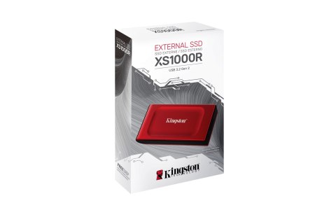 KINGSTON DYSK SSD 1000G PORTABLE XS1000R RED