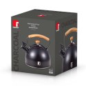 CZAJNIK STALOWY Z GWIZDKIEM 2,3L BERGNER BG-37312 CHARCOAL
