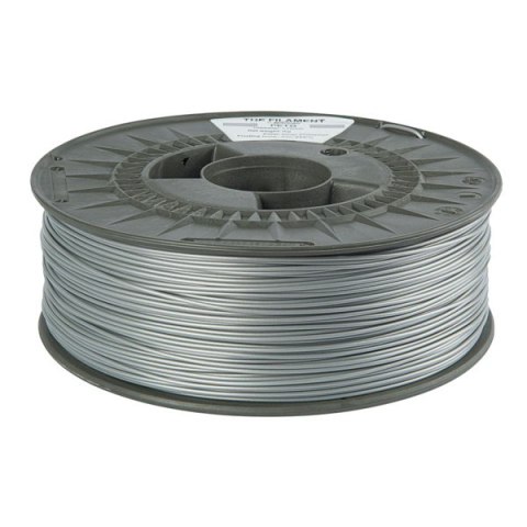 The Filament 3D filament, PETG, 1,75mm, 1000g, TF-24021, silver aluminium