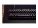 Corsair | Mechaniczna klawiatura do gier | K70 CORE RGB | Klawiatura do gier | Przewodowa | Brak | Czarna | USB typu A | CZERWON