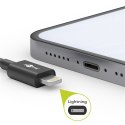 Goobay | Kabel Lightning USB-C do ładowania i synchronizacji | Okrągły kabel