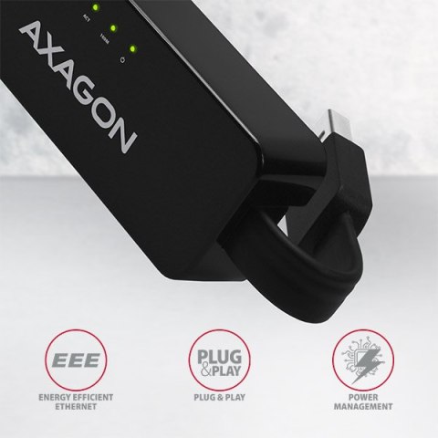 AXAGON ADE-XR USB 2.0 Ethernet 10/100 adapter with automatic installation