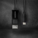 AXAGON Active cable | USB-C to DisplayPort | 1.8 m