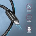 AXAGON Data and charging USB4 Gen 3x2 cable, 1 m | BUCM3-CM15AB | USB Type C - USB Type C