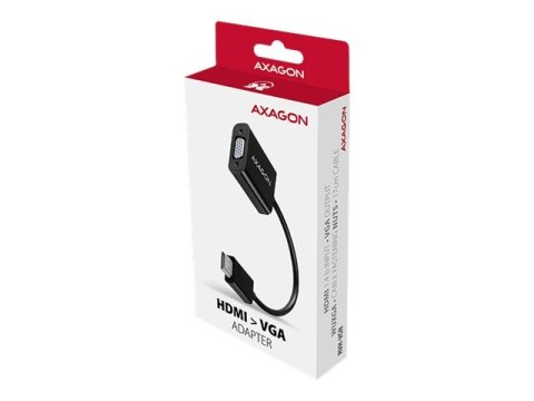 AXAGON | RVH-VGN, HDMI - VGA Reduction Adapter | 0.15 m
