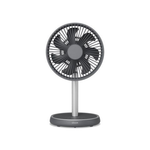 Duux Fan | Rize Flex | Stand Fan | Grey | Diameter 21 cm | Number of speeds 4 | Oscillation | 10 W | No