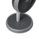 Duux Fan | Rize Flex | Stand Fan | Grey | Diameter 21 cm | Number of speeds 4 | Oscillation | 10 W | No