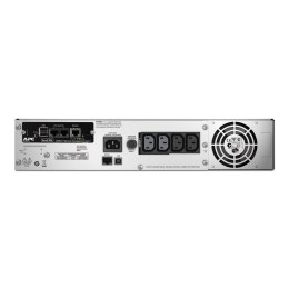 Schneider Electric APC Smart-UPS, Rackmount 2U, 230V, 4x IEC C13 sockets, Network card, AVR, LCD | SMT1500RMI2UNC | 1500 VA | 10
