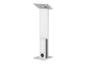 Neomounts FL15-750WH1 Tablet floor stand - lockable (incl. lock) - VESA 75x75 - bolt-down - suitable for various 9.7-11" tablets