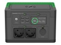 APC OffGrid Portable Power Station 330, 230V, 332Wh litowo-jonowy, LCD, 2 gniazda CEE 7/3 Schuko, Sinewave, 3 USB-A, 1 USB-C, ła