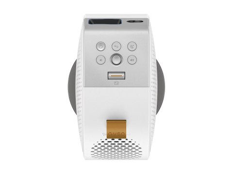 Benq GV50 | Full HD (1920x1080) | 500 ANSI lumenów | Biały/szary | Wi-Fi