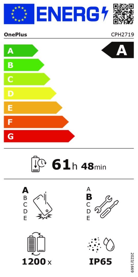 OnePlus Nord CE5 (Black Infinity) DS 6.77" Fluid AMOLED 1080x2412/3.35GHz&2.20GHz/256GB/8GB RAM/Android 15/WiFi,BT,5G