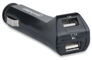 Ładowarka MANHATTAN 2x USB Czarny 101721