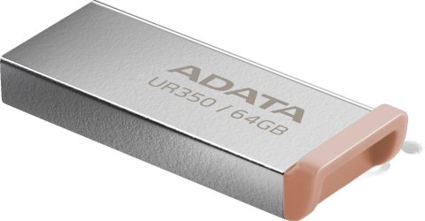 Adata Pendrive UR350 64GB USB3.2 Gen2 Metal brązowy