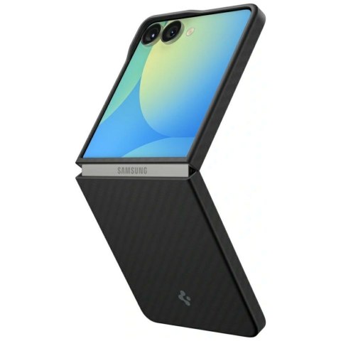 Etui Spigen AirSkin Aramid do Samsung Galaxy Z Flip7 czarny
