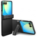 Etui Spigen Tough Armor Pro Mag MagSafe do Samsung Galaxy Z Flip7 czarny