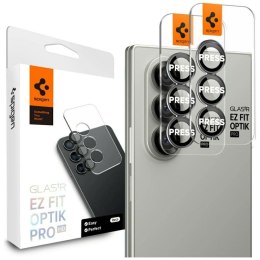 Szkło na obiektyw aparatu Spigen Optik Pro HD Glas.TR EZ FIT 2szt do Samsung Galaxy Z Fold7 czarny