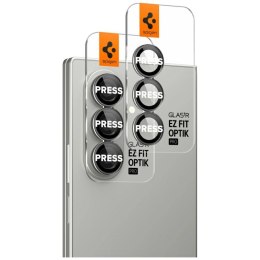 Szkło na obiektyw aparatu Spigen Optik Pro HD Glas.TR EZ FIT 2szt do Samsung Galaxy Z Fold7 czarny