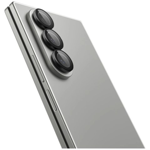 Szkło na obiektyw aparatu Spigen Optik Pro HD Glas.TR EZ FIT 2szt do Samsung Galaxy Z Fold7 czarny