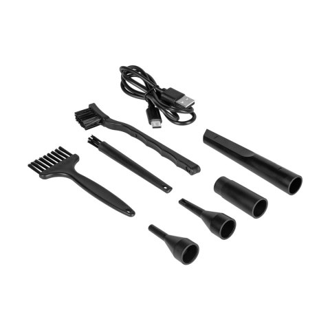 Dmuchawa , kompresor , 3 poziomy , latarka , 70W, 5 końcówek , TEESA