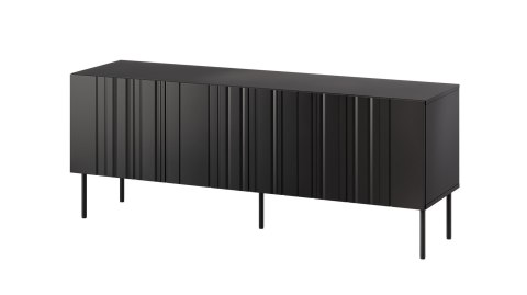 Szafka RTV ISLA 150,5x40x60 czarny mat