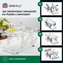 REGULOWANY ORGANIZER GRAWITACYJNY NA PUSZKI KINGHOFF KH-1944