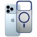 Etui 3MK Frosty MagCase do Apple iPhone 17 Pro niebieski