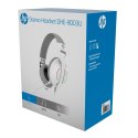 HP DHE-8003U, słuchawki z mikrofonem, przewodowa, biała, 7.1 surround (virtual), podświetlona, USB