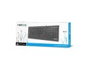 Klawiatura membranowa NATEC Barracuda NKL-0876 (USB 2.0; (US); kolor czarny)