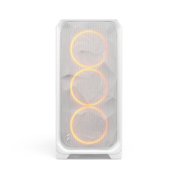 Fractal Design Meshify 3 XL | White RGB TG Clear Tint | Mid-Tower | Power supply included No | ATX