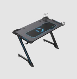 Onex | Biurko gamingowe RGB z uchwytem na kubek, haczykiem na zestaw słuchawkowy, uchwytem na gamepada, 114 cm (szer.) | GD1200Z