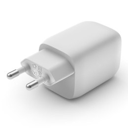 Podwójna ładowarka ścienna Belkin USB-C GaN PD PPS, 65 W | WCH013vfWH