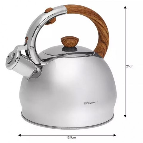 KINGHOFF CZAJNIK Z GWIZDKIEM 2L KH-3782