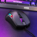 Marvo Mysz G945, 10000DPI, optyczna, 9kl., 1 scroll, przewodowa USB, czarna, do gry, podświetlenie RGB