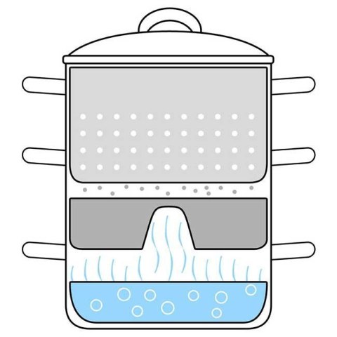 SOKOWNIK 8L INDUKCJA GARNEK DO SOKU DOMOWEGO 2142
