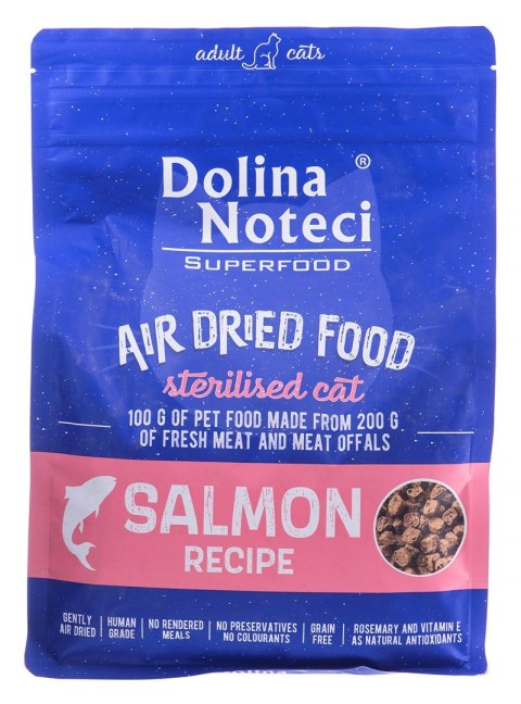 Dolina Noteci Superfood Sterylised Łosoś 1KG dla kota
