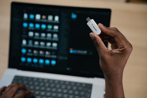 Verbatim USB flash disk, USB C, 512GB, Plectra, biały, 30231, USB C