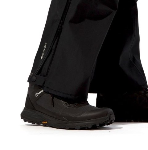 Spodnie przeciwdeszczowe męskie Berghaus Hillwalker rozmiar M, czarne