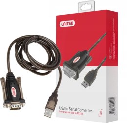 Unitek adpater USB-1x RS-232 Y-105