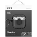 Etui UNIQ Glase Pro do AirPods 4 Lock Case dymny